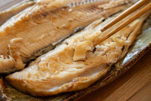 縞ホッケの開き